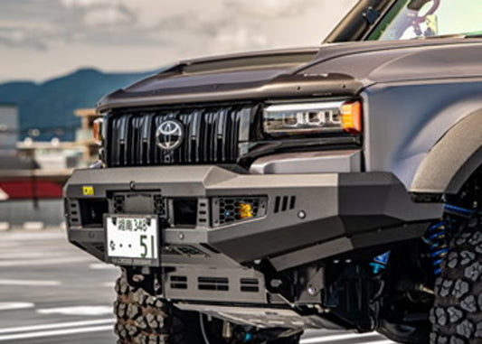 【ランクル250】TJM venturer bull bar black steel（バーなし）
