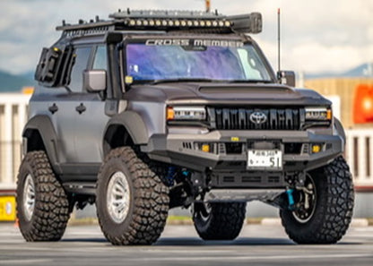 【ランクル250】TJM venturer bull bar black steel（バーなし）