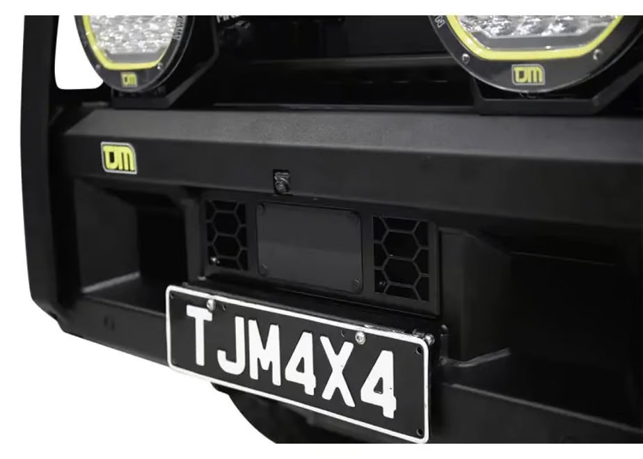 【ランクル250】TJM Outback Bull Bar Black Steel（バーあり）