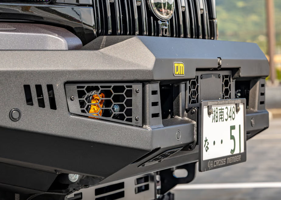 【ランクル250】TJM venturer bull bar black steel（バーなし）