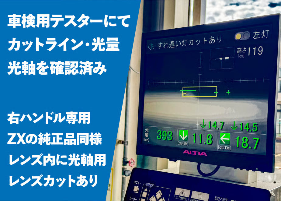 【ランクル250】VX/GX用 三眼LEDプロジェクターヘッドライト