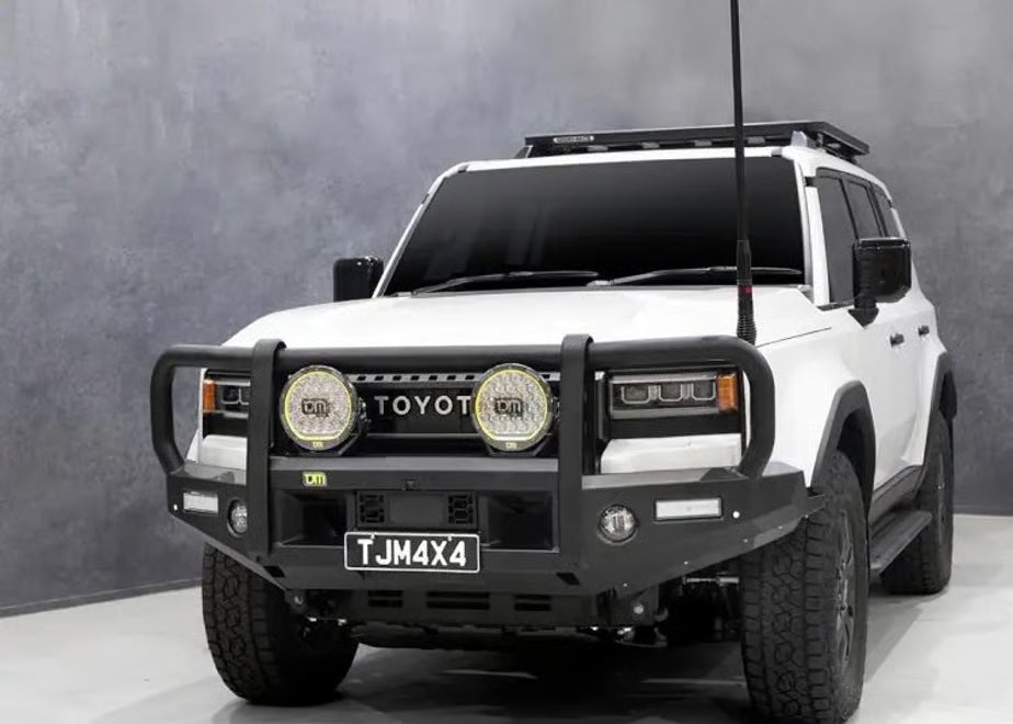 【ランクル250】TJM Outback Bull Bar Black Steel（バーあり）