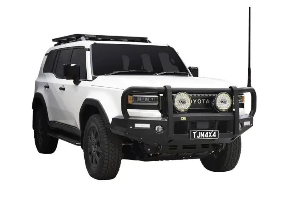 【ランクル250】TJM Outback Bull Bar Black Steel（バーあり）