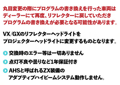 【ランクル250】VX/GX用 三眼LEDプロジェクターヘッドライト