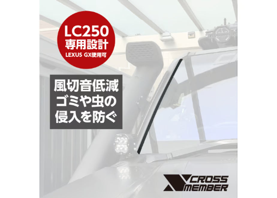 【ランクル250】 ノイズリダクションラバー（左右SET）