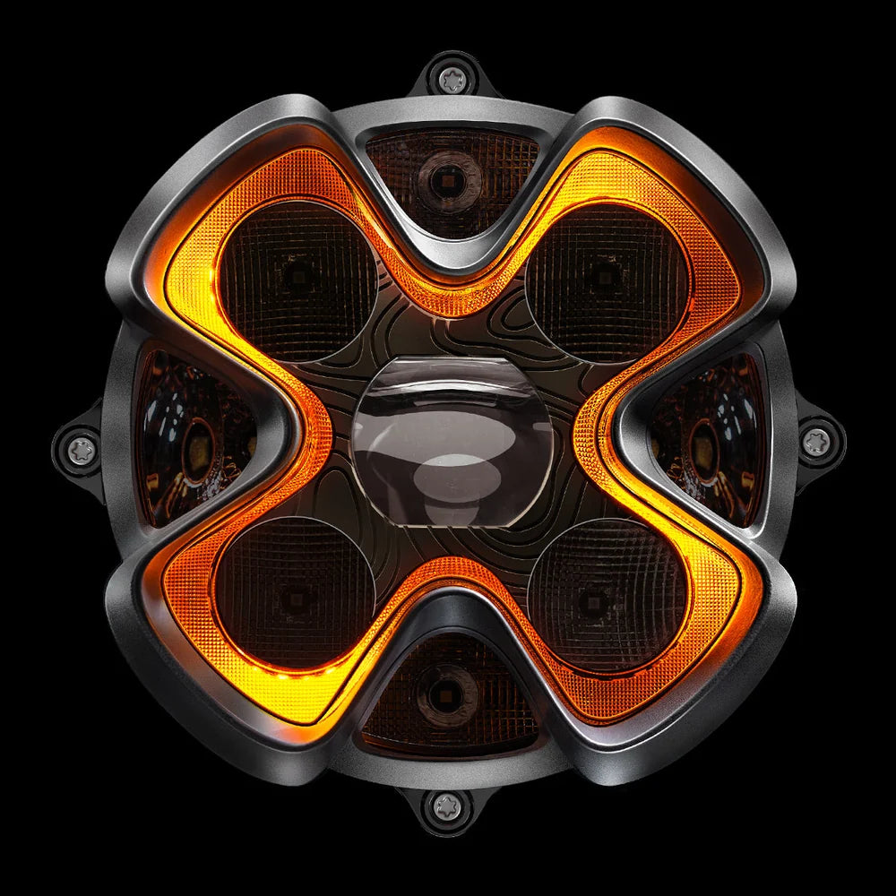【NOVSIGHT】 HALO Proシリーズ 8インチ LED Pod Lights with Dynamic DRL Modes