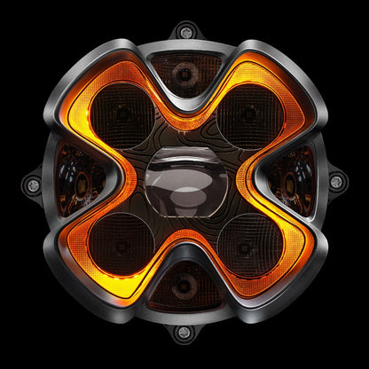 【NOVSIGHT】 HALO Proシリーズ 8インチ LED Pod Lights with Dynamic DRL Modes