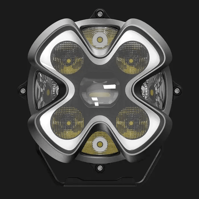 【NOVSIGHT】 HALO Proシリーズ 8インチ LED Pod Lights with Dynamic DRL Modes