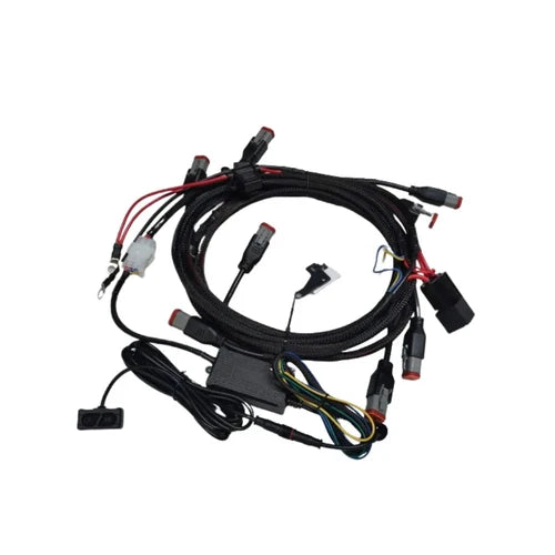 【NOVSIGHT】HALOシリーズ LED Pod Lights Wiring Harness Kit One-to-Eight（１対８）