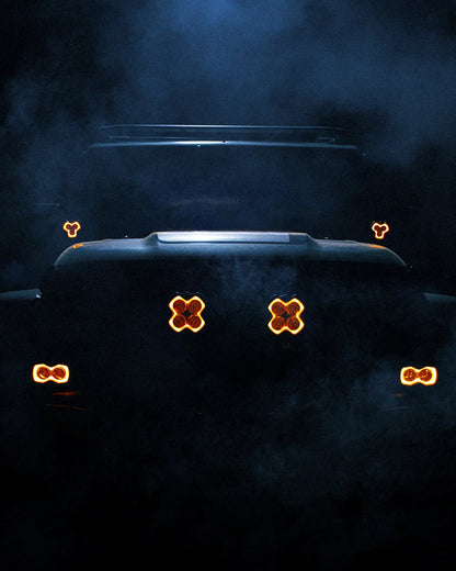 【NOVSIGHT】HALO Proシリーズ 6インチ LED Pod Lights with Dynamic DRL Modes