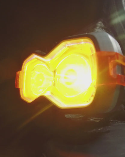 【NOVSIGHT】HALOシリーズ 4.5インチ LED Pod Lights with DRL 35W Twin Light Kit System Pair