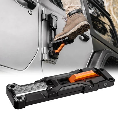【NOVSIGHT】Side Door Step Folding Foot Pedal For Jeep Wrangler JL/JK 2007～